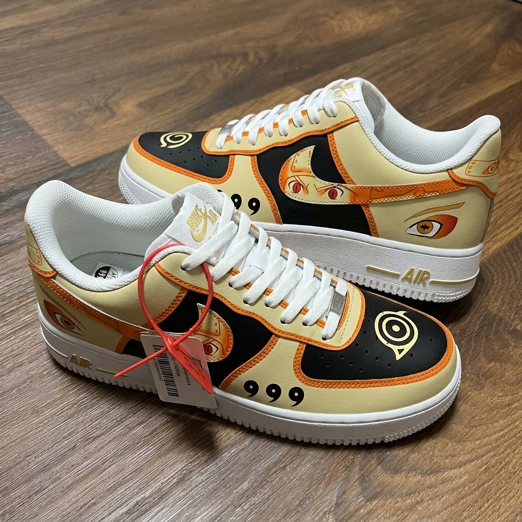 Akatsuki Itachi Uchiha V.3 Custom Court-Low Sneakers photo review