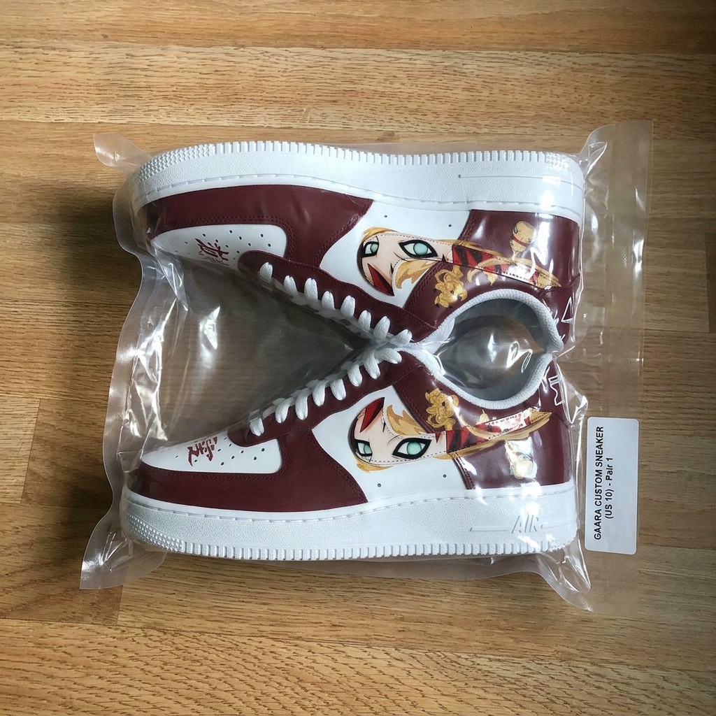 Akatsuki Itachi Uchiha V.3 Custom Court-Low Sneakers photo review