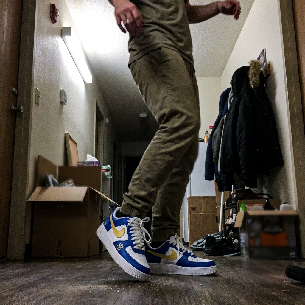 Akatsuki Itachi Uchiha V.3 Custom Court-Low Sneakers photo review