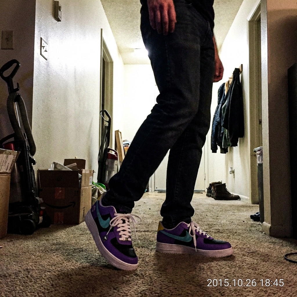 Akatsuki Itachi Uchiha V.3 Custom Court-Low Sneakers photo review