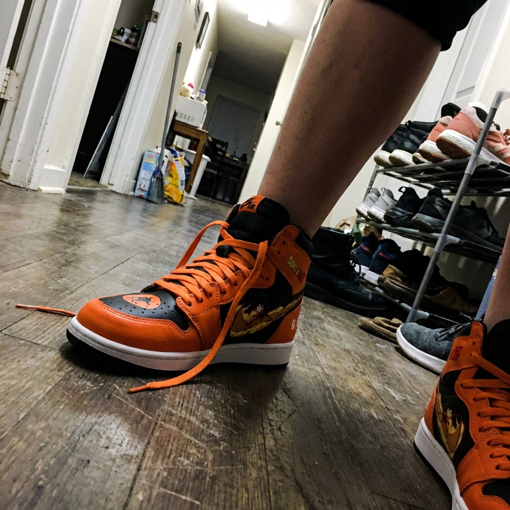 Akatsuki Itachi Uchiha V.3 Custom Court-Low Sneakers photo review