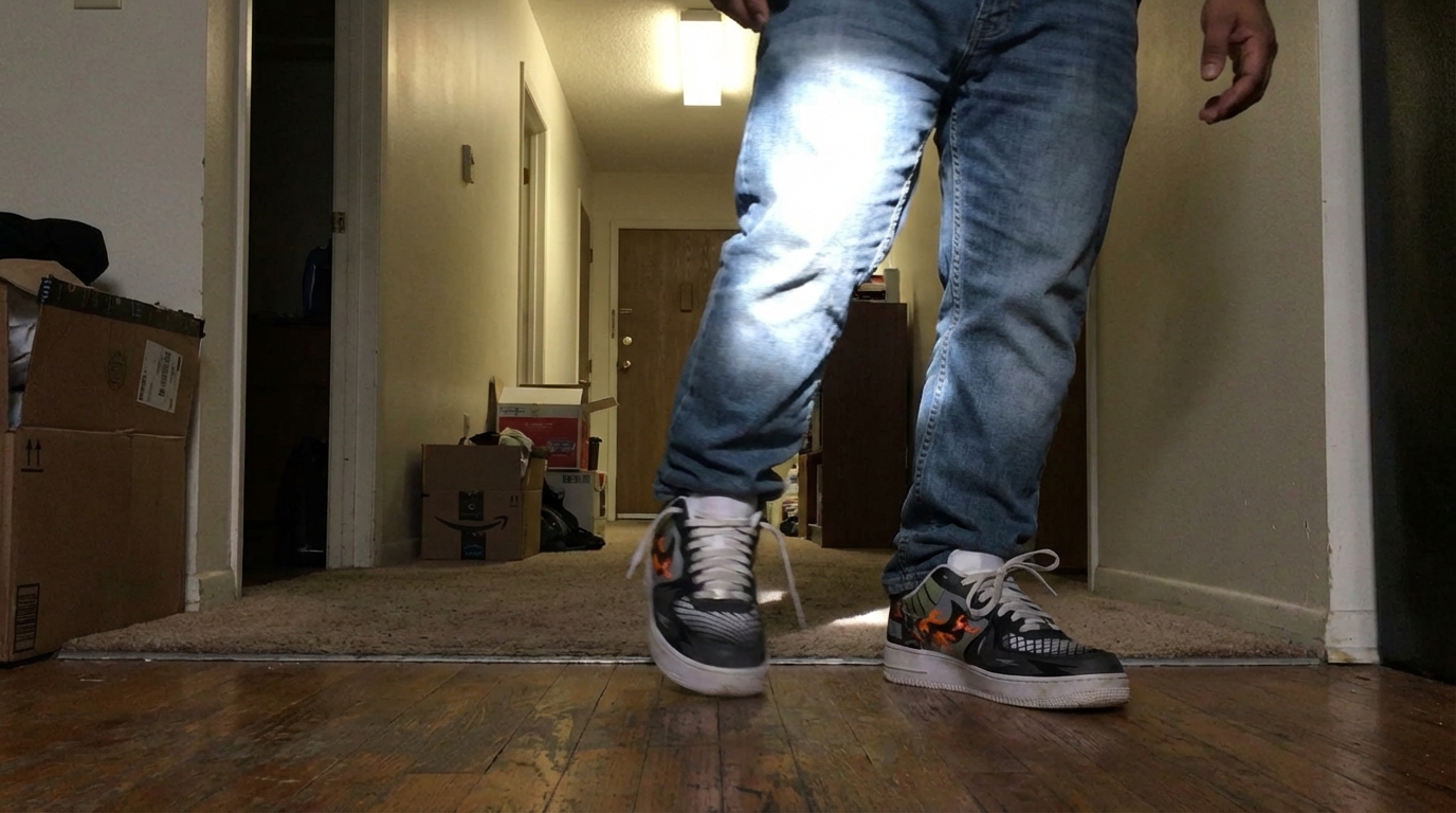 Akatsuki Itachi Uchiha V.3 Custom Court-Low Sneakers photo review