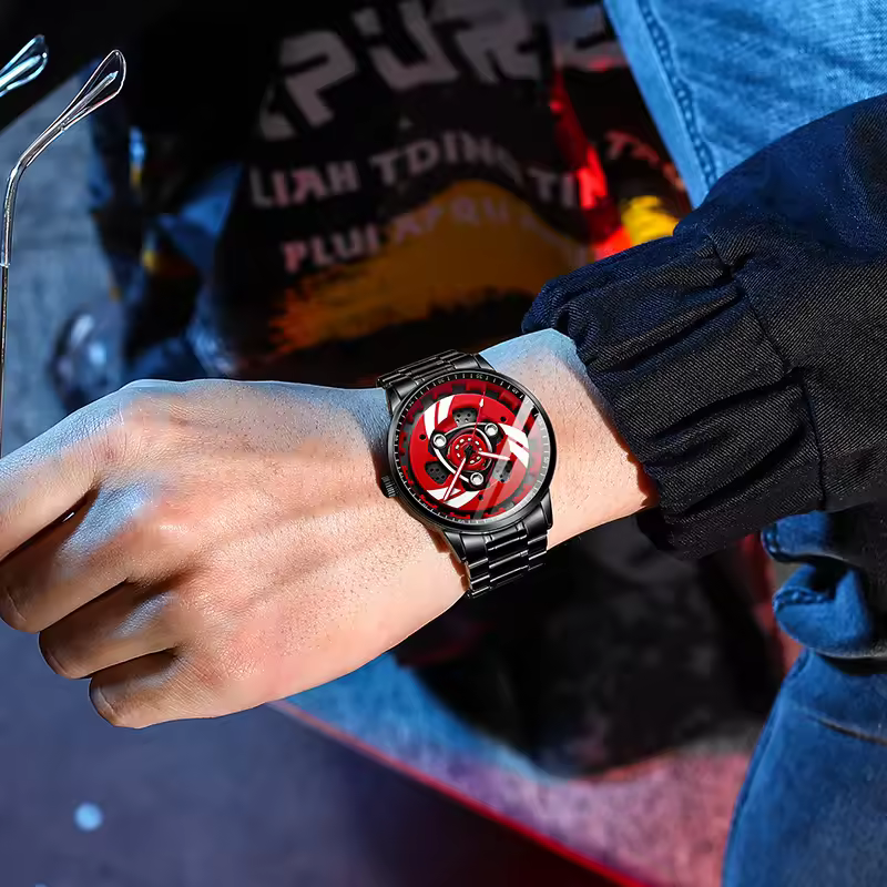 Ha85885d6ec934cfbb9eaafca75a60685M.jpg_960x960q75.jpg_ Original 3D Men's Watches Waterproof Motorcycle Rim Watch Quartz Men's Sports Watches For Men Clock Mens Spinning Watches Sneakatelier