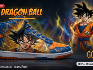 Goku Custom Dunk High Sneakers