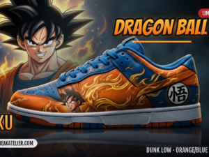 Goku Custom Dunk Low Sneakers