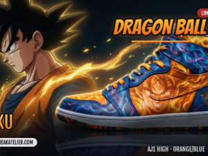 Goku Custom AJ1 High Sneakers