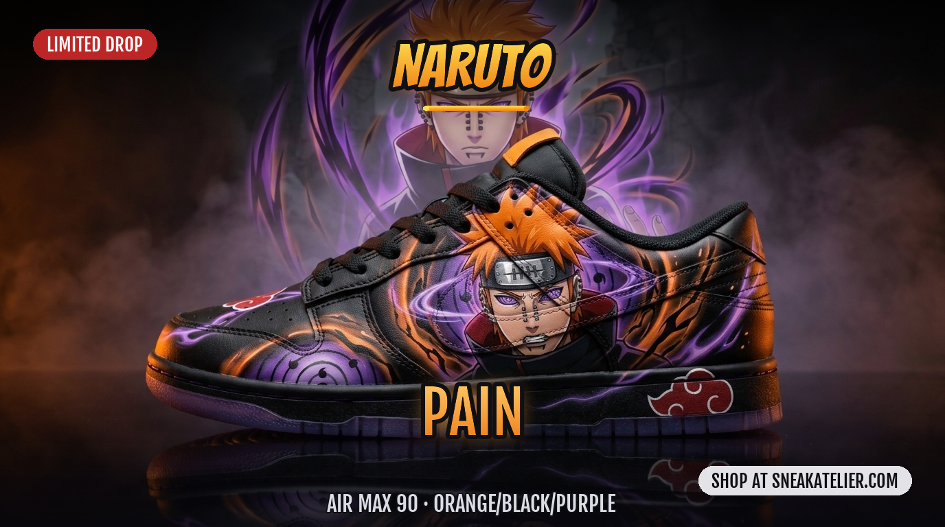 Pain Custom Air Max 90 Sneakers Pain Custom Air Max 90 Sneakers