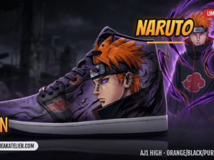 Pain Custom AJ1 High Sneakers