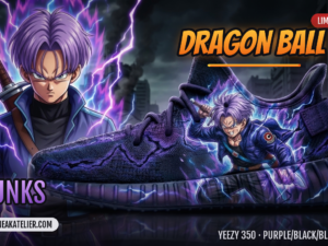 Trunks Custom Yeezy 350 Sneakers