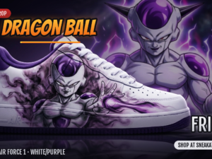 Frieza Custom Air Force 1 Sneakers