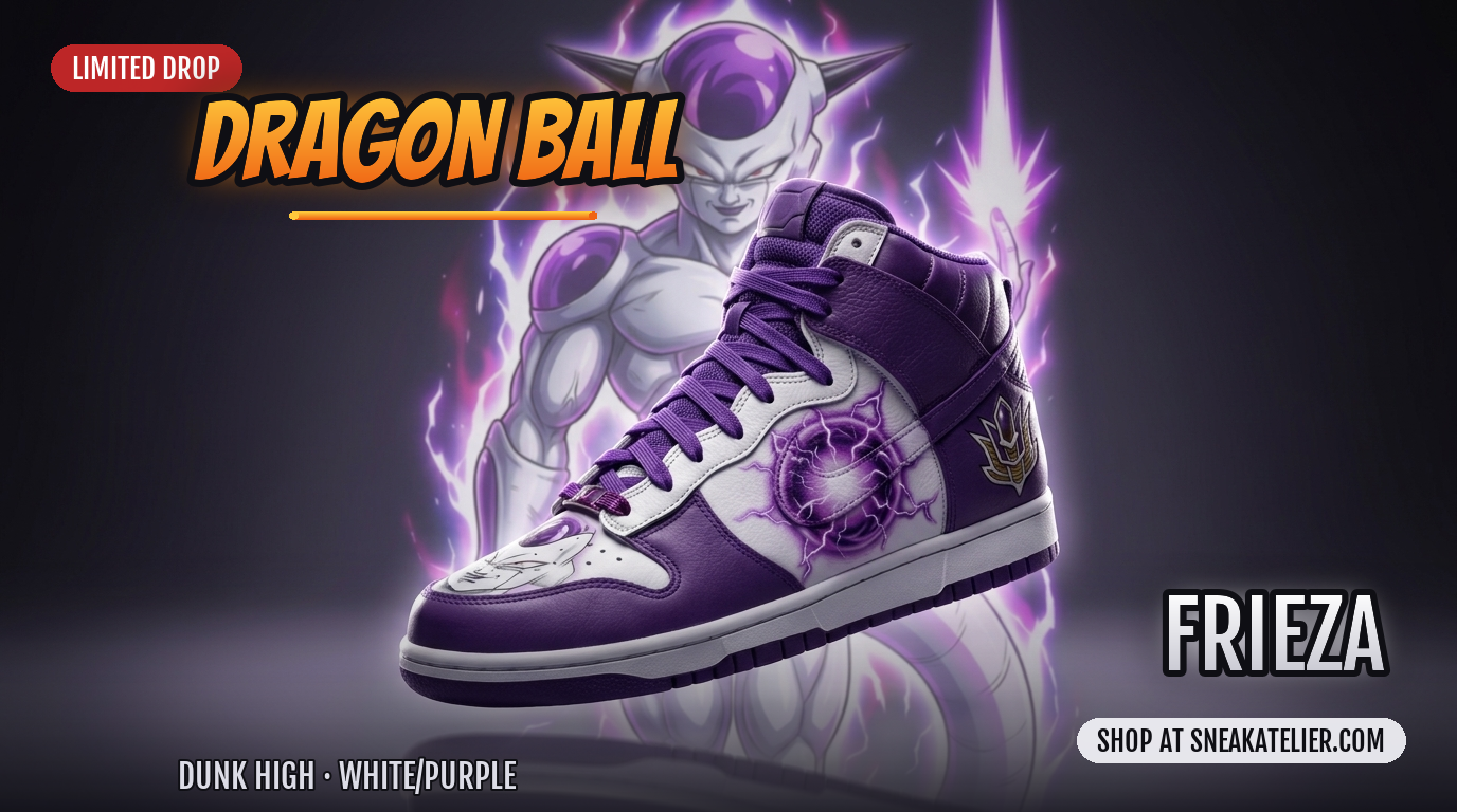 Frieza Custom Dunk High Sneakers Frieza Custom Dunk High Sneakers