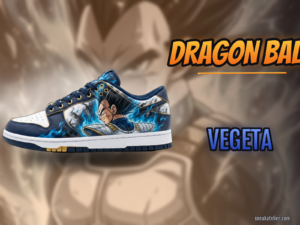 Vegeta Custom Dunk Low Sneakers