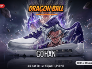 Gohan Custom Air Max 90 Sneakers