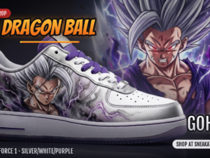 Gohan Custom Air Force 1 Sneakers