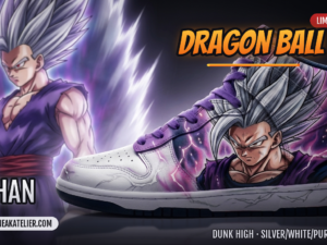 Gohan Custom Dunk High Sneakers