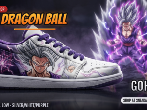 Gohan Custom AJ1 Low Sneakers