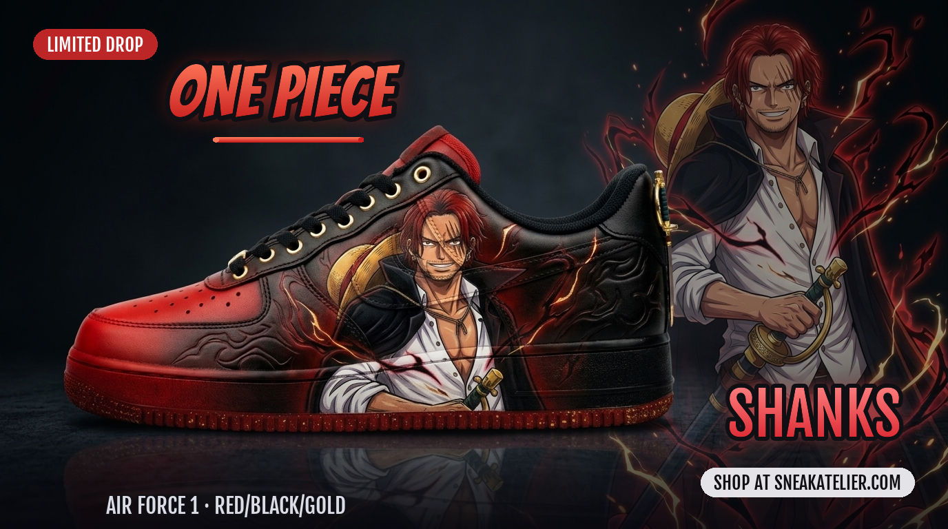 Shanks Custom Air Force 1 Sneakers Shanks Custom Air Force 1 Sneakers