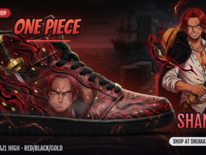 Shanks Custom AJ1 High Sneakers