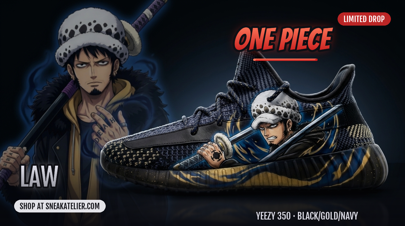 Law Custom Yeezy 350 Sneakers Law Custom Yeezy 350 Sneakers