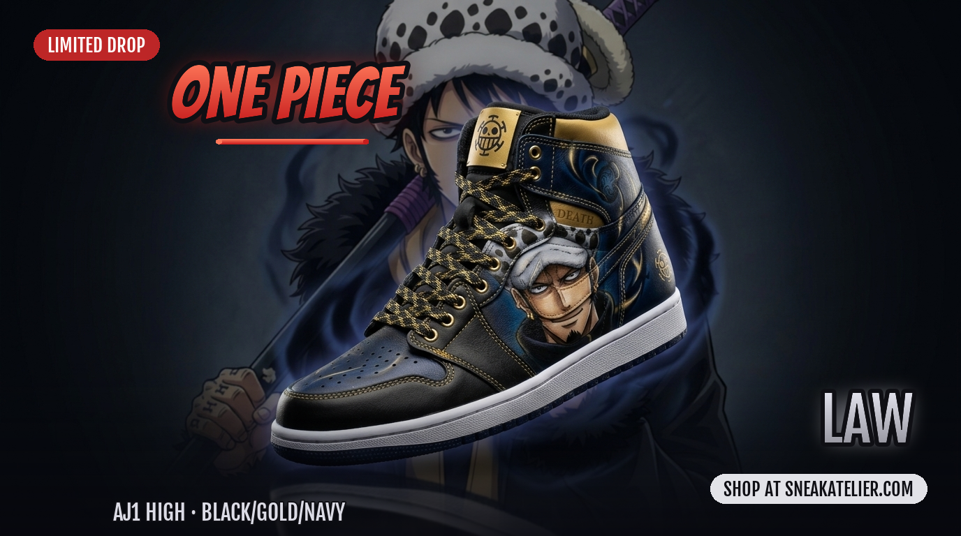 Law Custom AJ1 High Sneakers Law Custom AJ1 High Sneakers