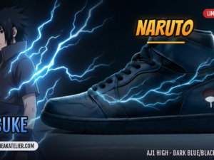Sasuke Custom AJ1 High Sneakers