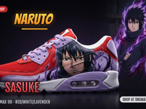 Sasuke Custom Air Max 90 Sneakers