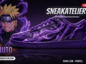 Naruto Custom Dunk Low Sneakers