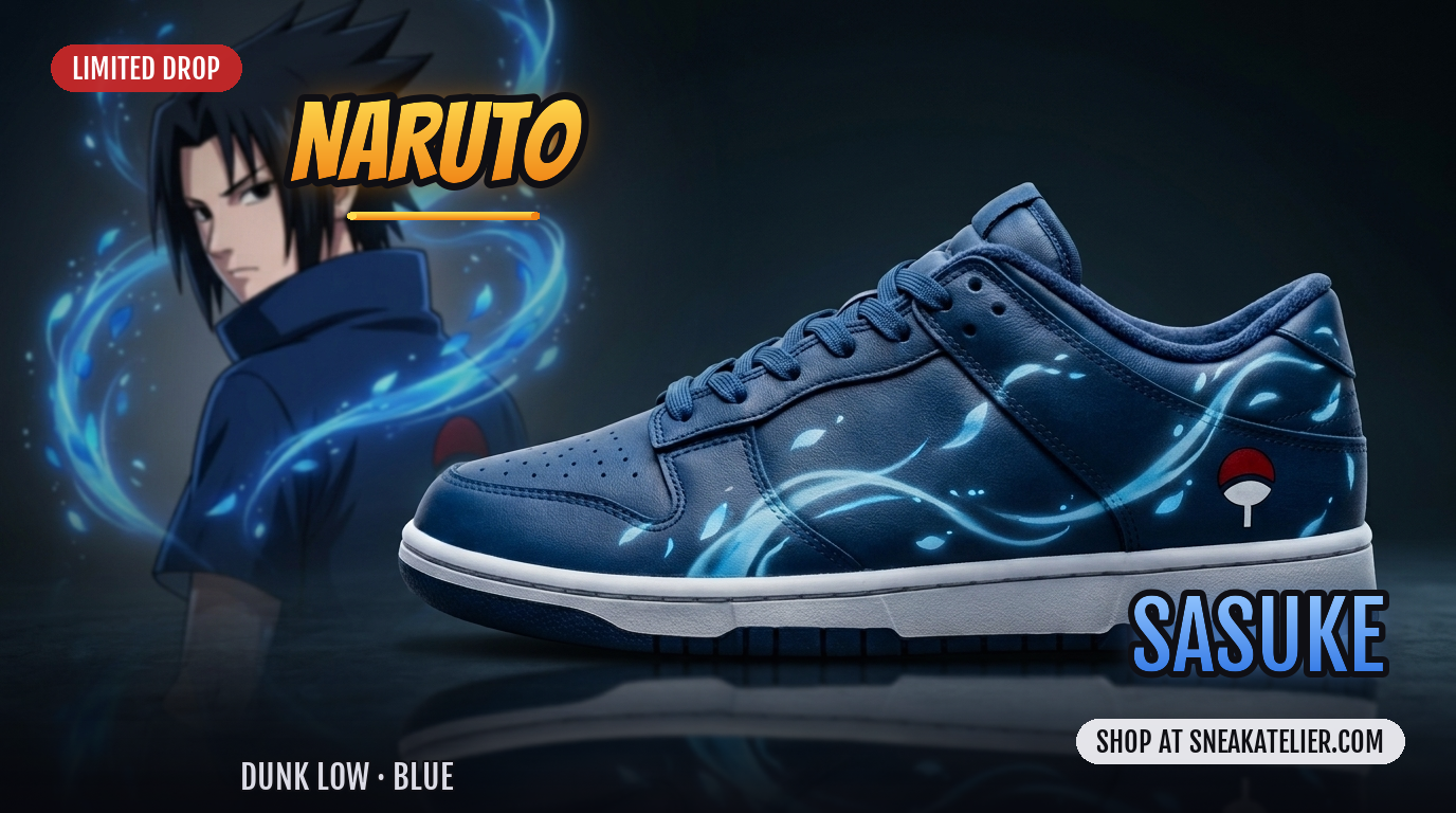 Sasuke Custom Dunk Low Sneakers Sasuke Custom Dunk Low Sneakers
