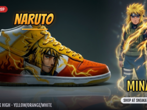 Minato Custom Dunk High Sneakers