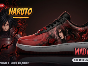 Madara Custom Air Force 1 Sneakers