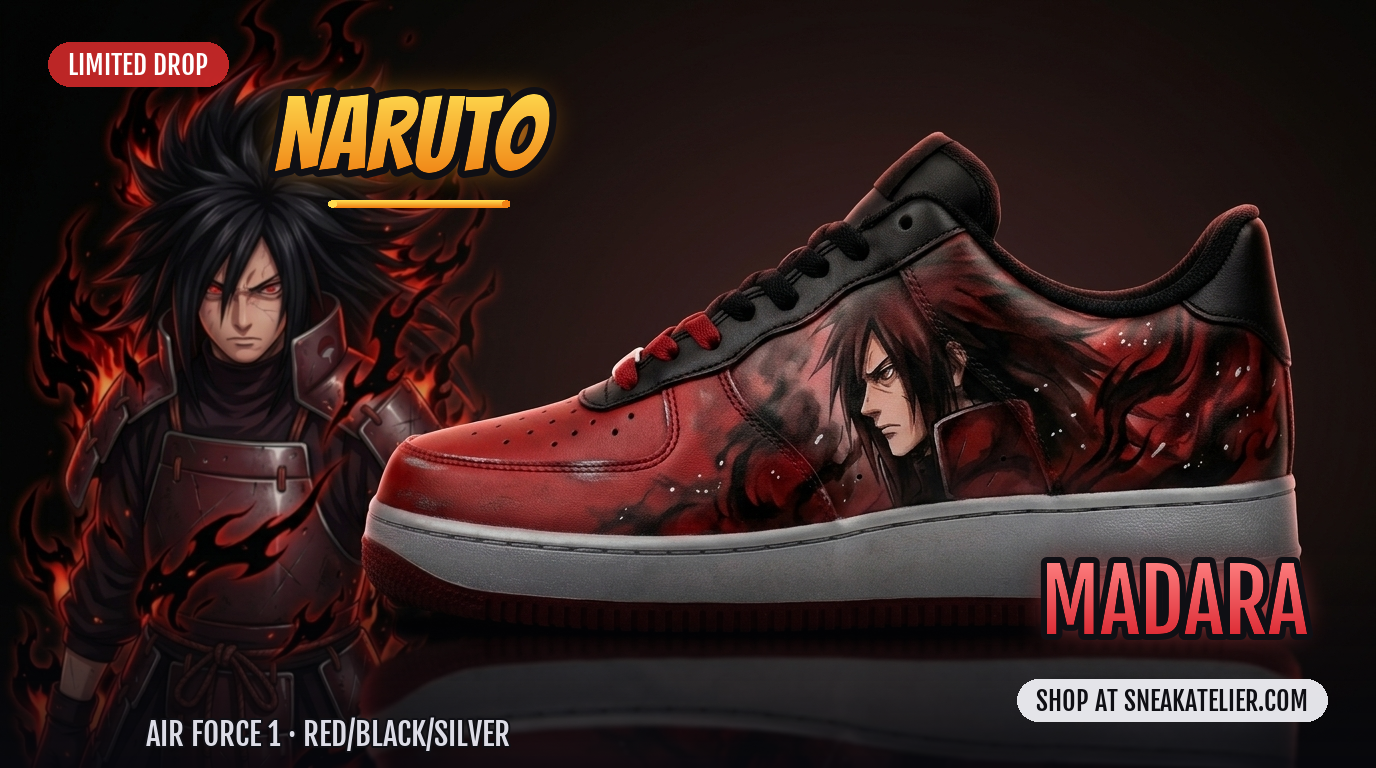Madara Custom Air Force 1 Sneakers Madara Custom Air Force 1 Sneakers