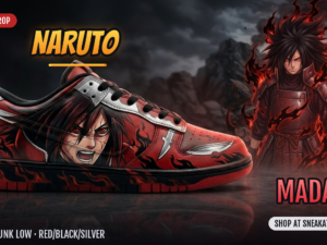 Madara Custom Dunk Low Sneakers